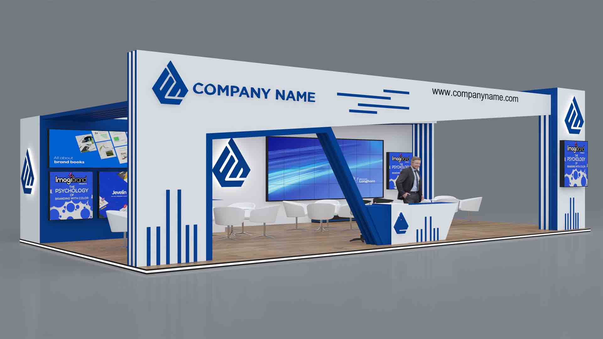 How to find booth design for food company
