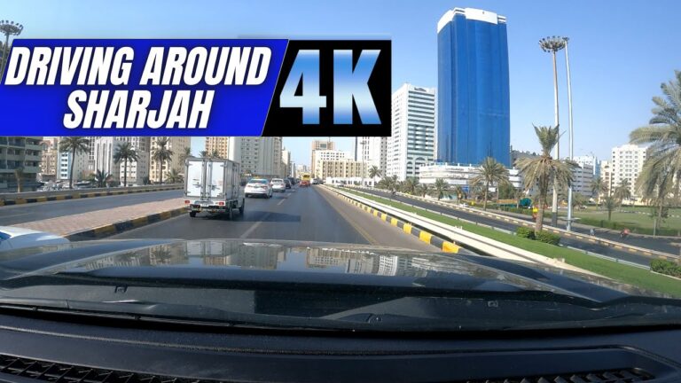 Driving Around GMC Sierra K1500 X31 Offroad In Sharjah - United Arab Emirates