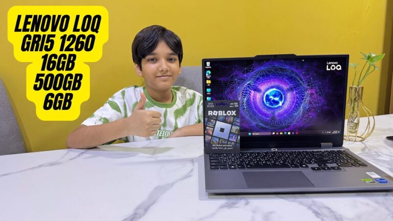 Unboxing Lenovo LOQ GRI5 1260 16GB Ram 500GB SSD 6GB Graphic Shaz Vlog Today