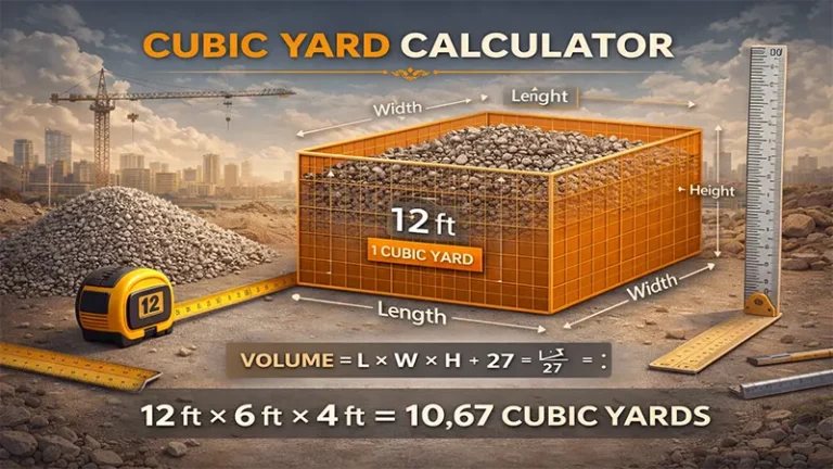 cubic yard calculator