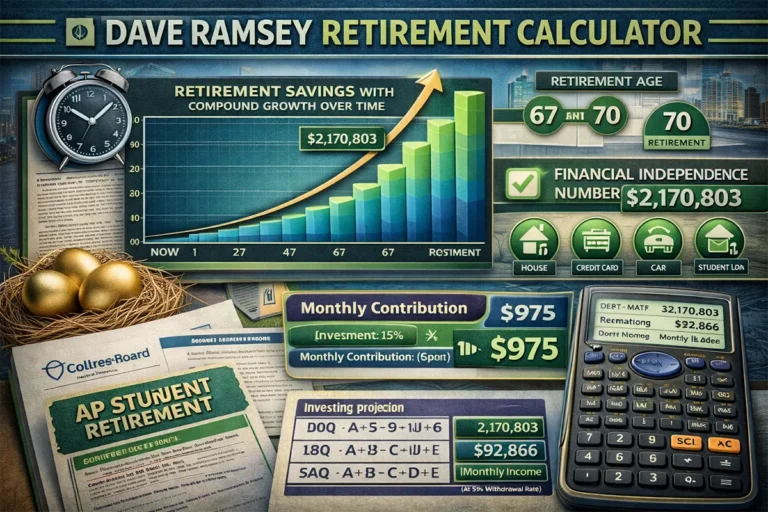 dave ramsey retirement calculator